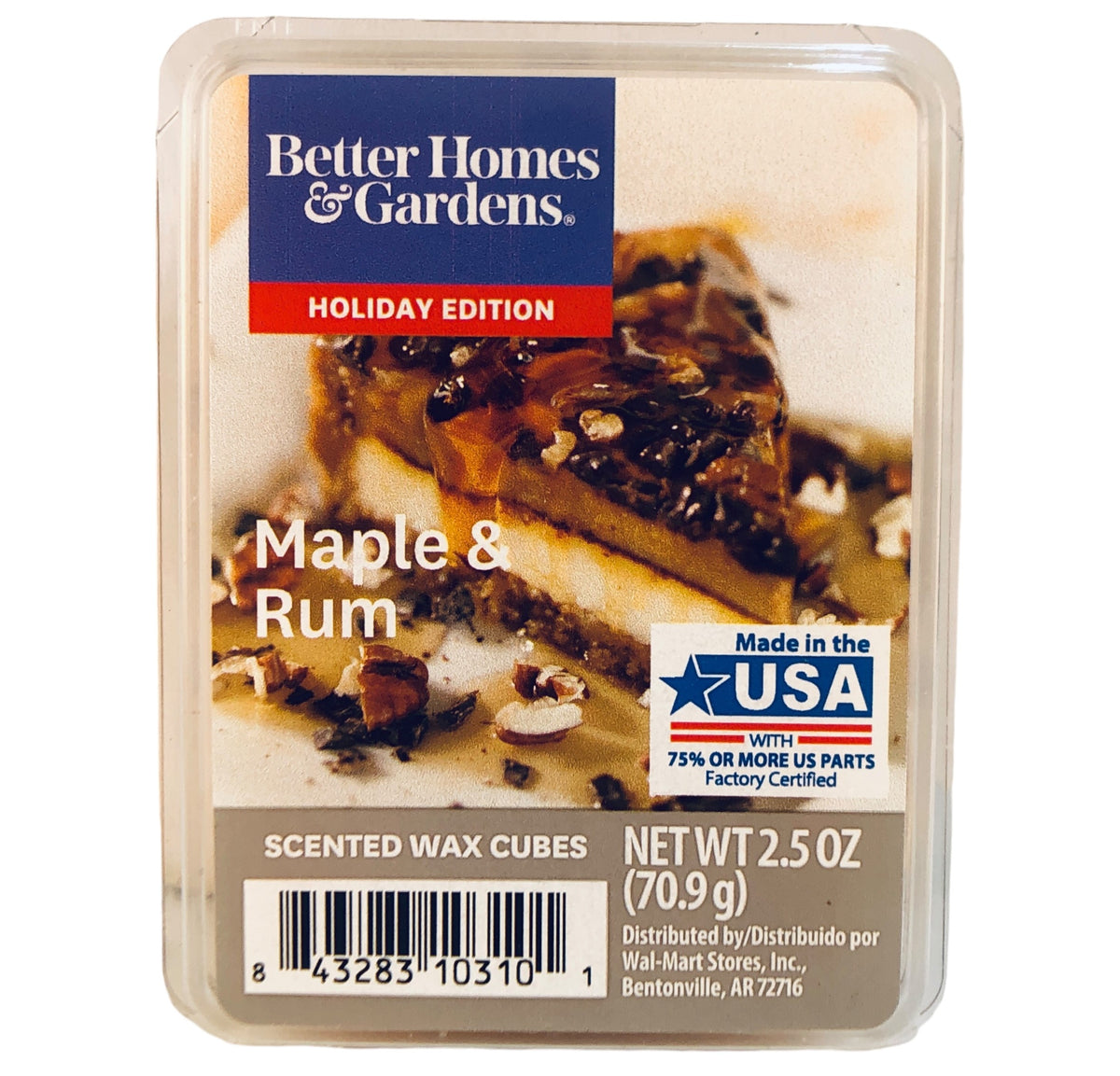 30684 - Maple & Rum 2.5 oz Wax Cubes - |Scents-32|