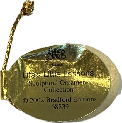 30700 - Precious Moments Life's Little Lessons - Enjoy the Simple Things in Life Ornament - 68839