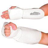 3085 - ProForce Forearm Guards - White - Large |Guard Wall|