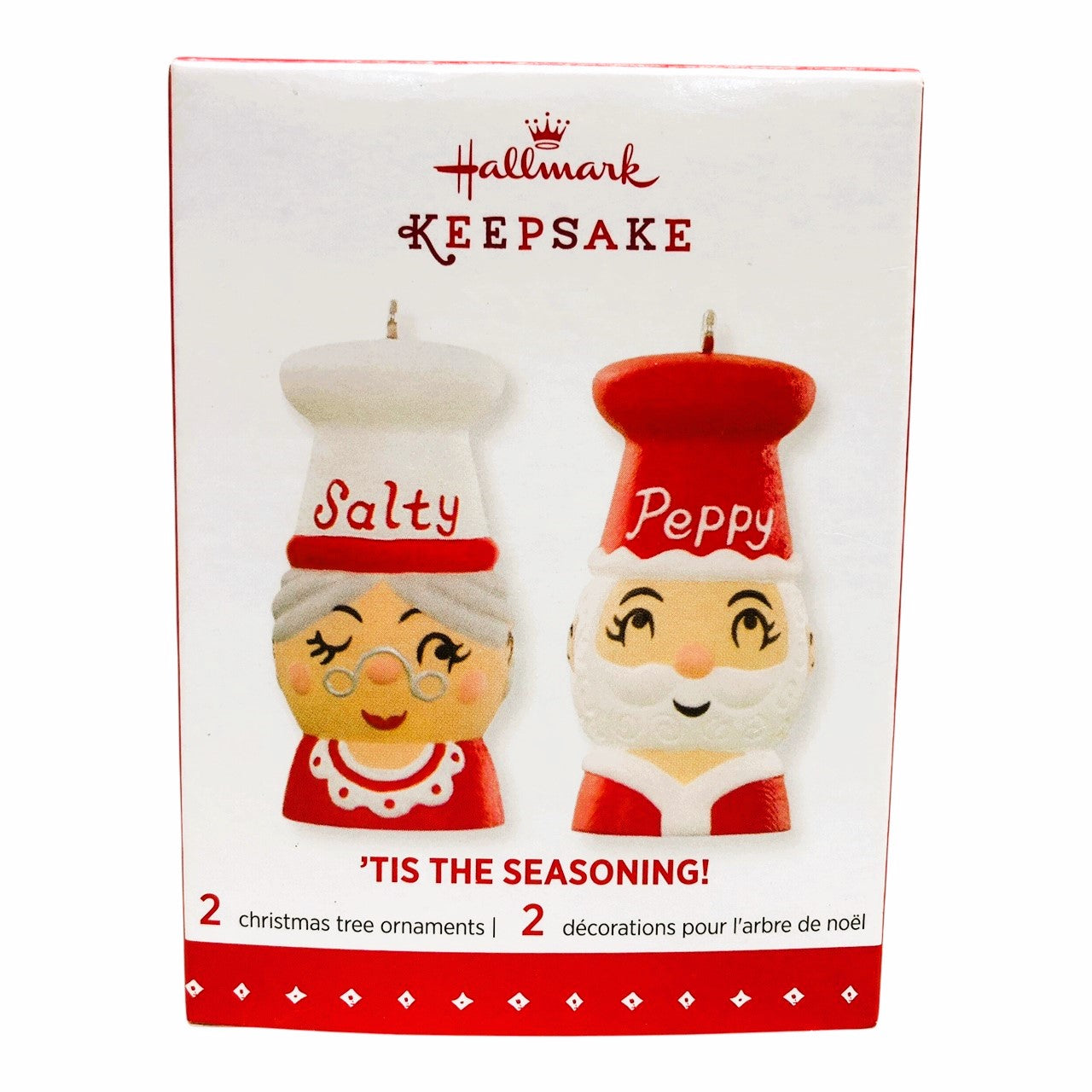 3093 - Set of 3 Hallmark Keepsake Ornaments From 'Salty' and 'Peppy' to Great Granddaughters |Pod 1-70|