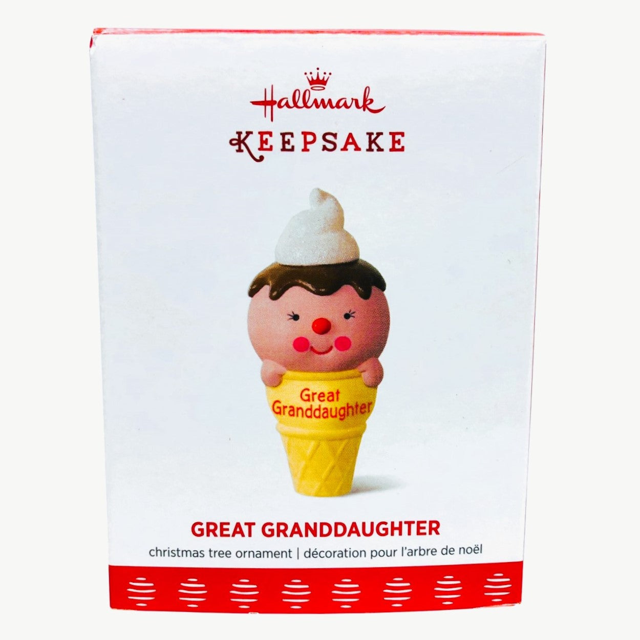 3093 - Set of 3 Hallmark Keepsake Ornaments From 'Salty' and 'Peppy' to Great Granddaughters |Pod 1-70|