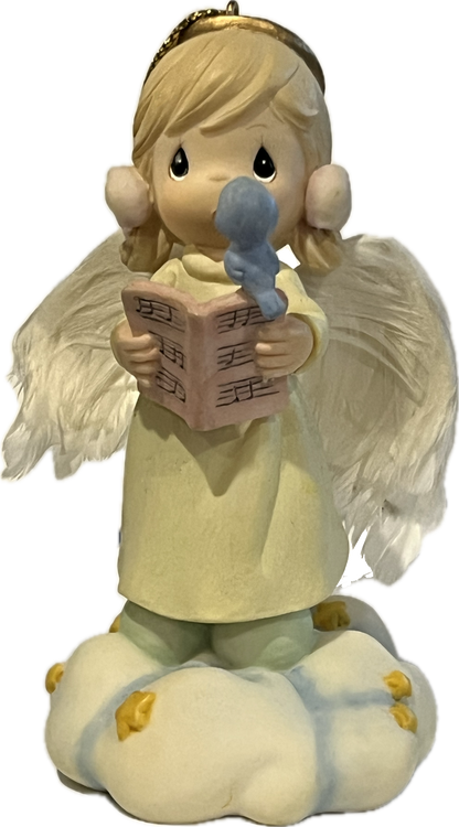 31024 - Precious Moments Life's Little Lessons - Happiness Makes Your Spirit Sing Ornament - |68835|