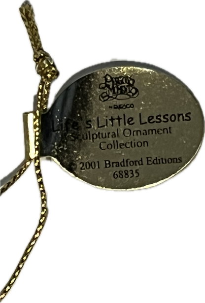 31024 - Precious Moments Life's Little Lessons - Happiness Makes Your Spirit Sing Ornament - |68835|