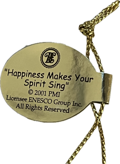 31024 - Precious Moments Life's Little Lessons - Happiness Makes Your Spirit Sing Ornament - |68835|