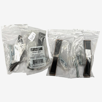 31027 - Set of Four 3"/96mm Dual Mint Channel Pulls for Drawers and Cabinet Doors |11-12|