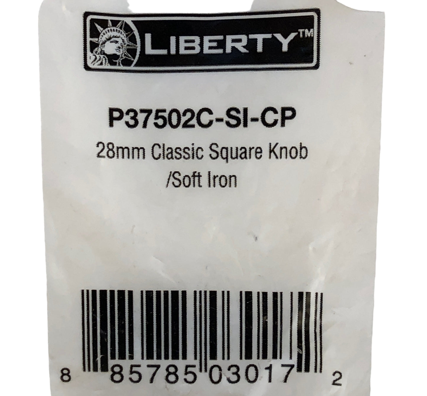 31032 -Set of Two 28mm Classic Square Knob |5-10|
