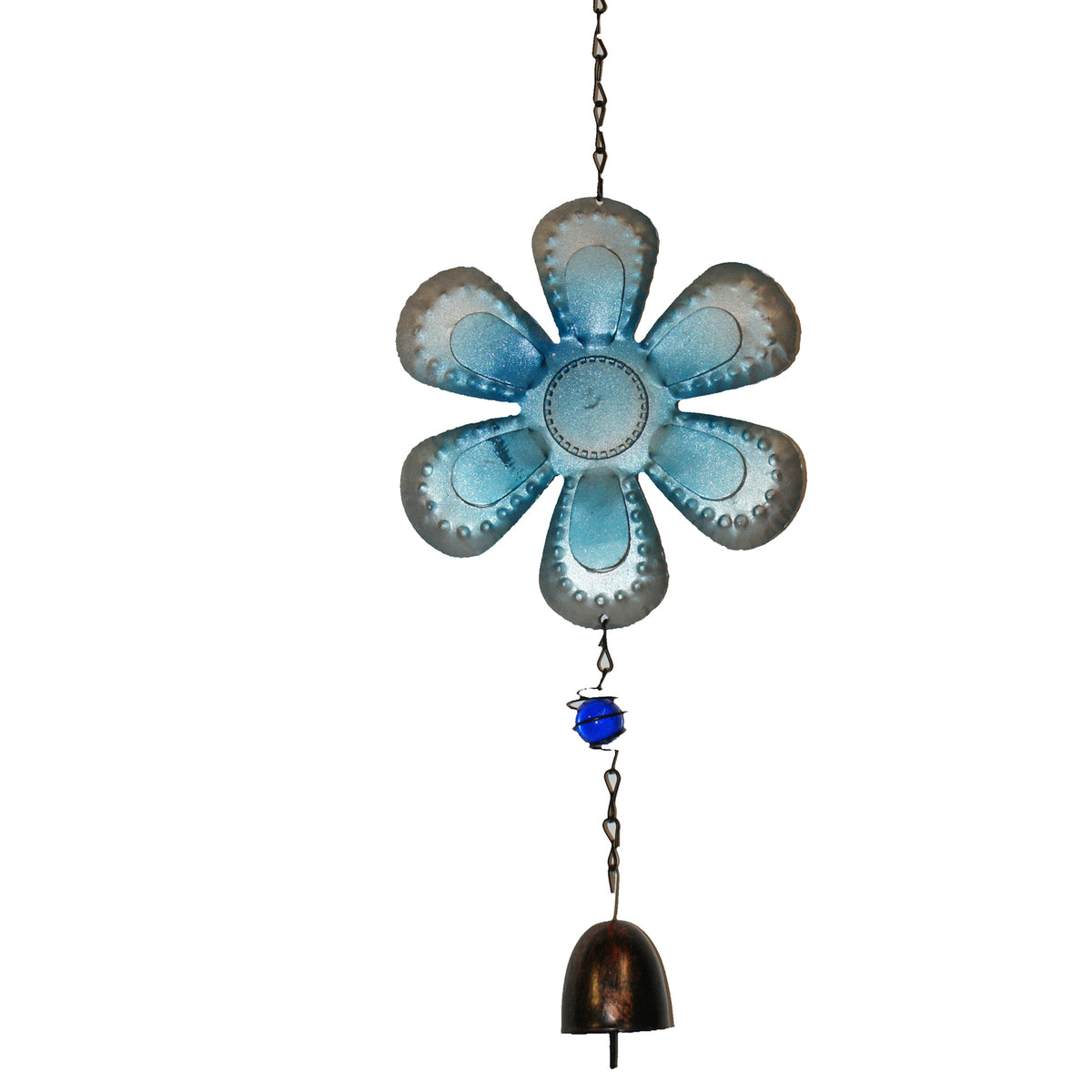 31099 - 16" Blue Flower Windchime - |17-18|