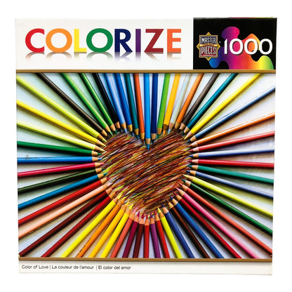 31254 - Color of Love 1000-Piece Used Jigsaw Puzzle |GR-9|