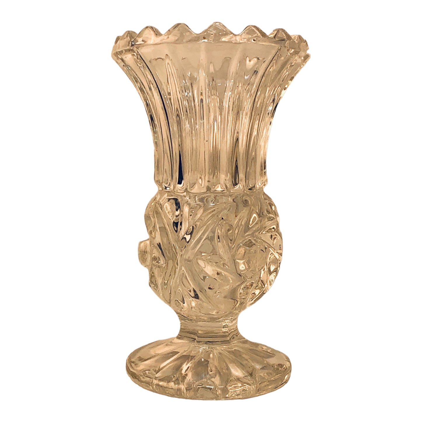 31266 - 4.5" Crystal Vase - [4-14]