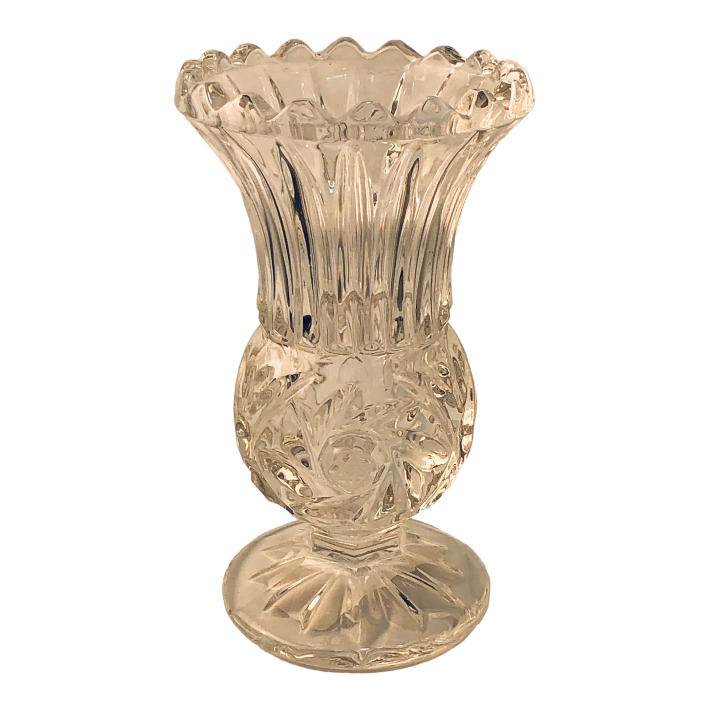 31266 - 4.5" Crystal Vase - [4-14]