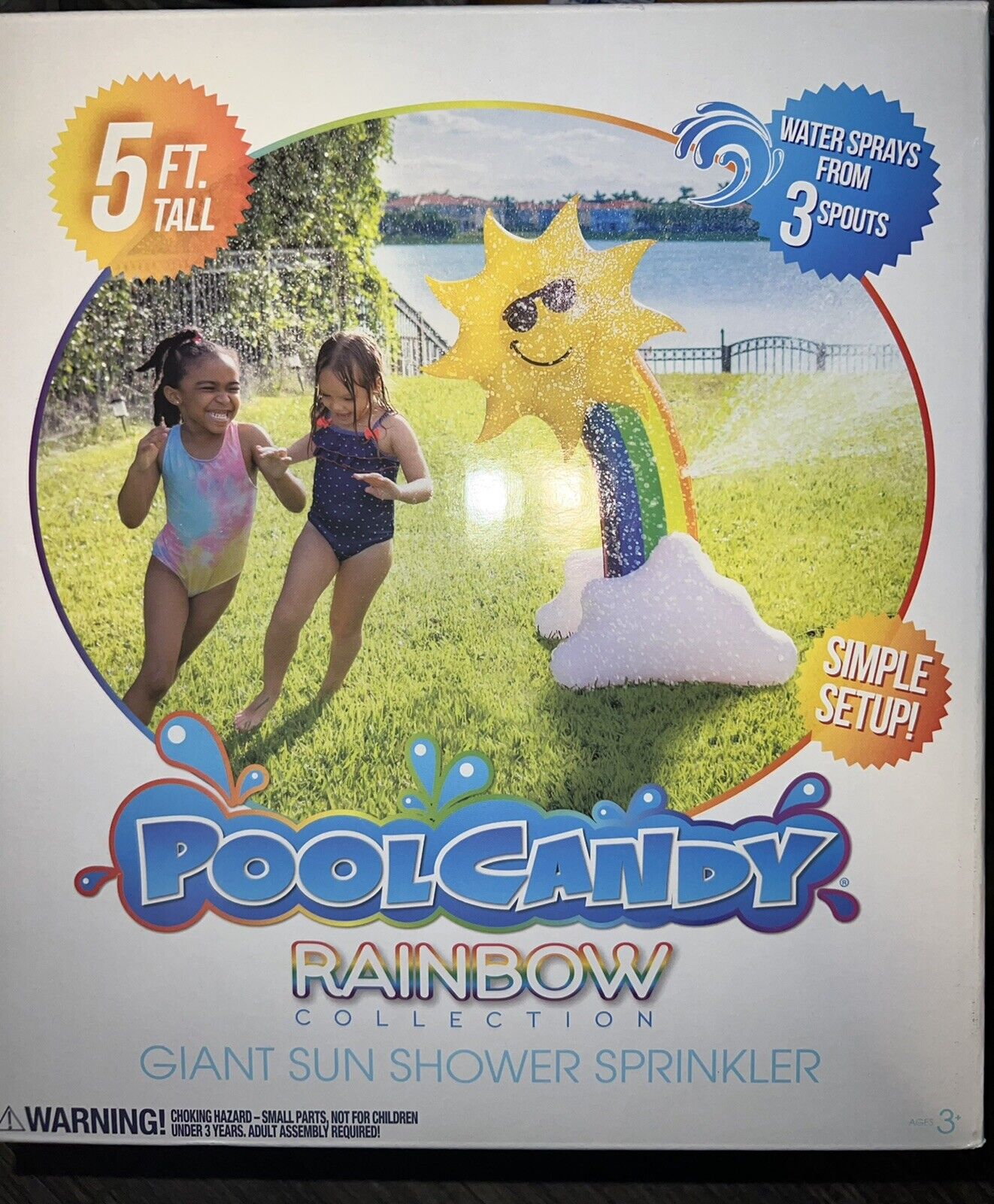 31294 - Giant Sun Shower Sprinkler for Summer Outdoor Fun with Easy Setup and Free Shipping Option |TBD|