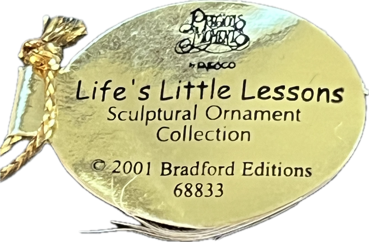 31314 - Precious Moments Life's Little Lessons - Everyday Is A Blessing Ornament - 68833 |H-29|