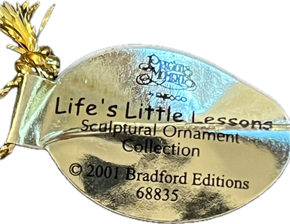 31407 - Precious Moments Life's Little Lessons - Seek To Understand Ornament - |68835|