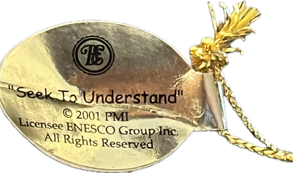 31407 - Precious Moments Life's Little Lessons - Seek To Understand Ornament - |68835|