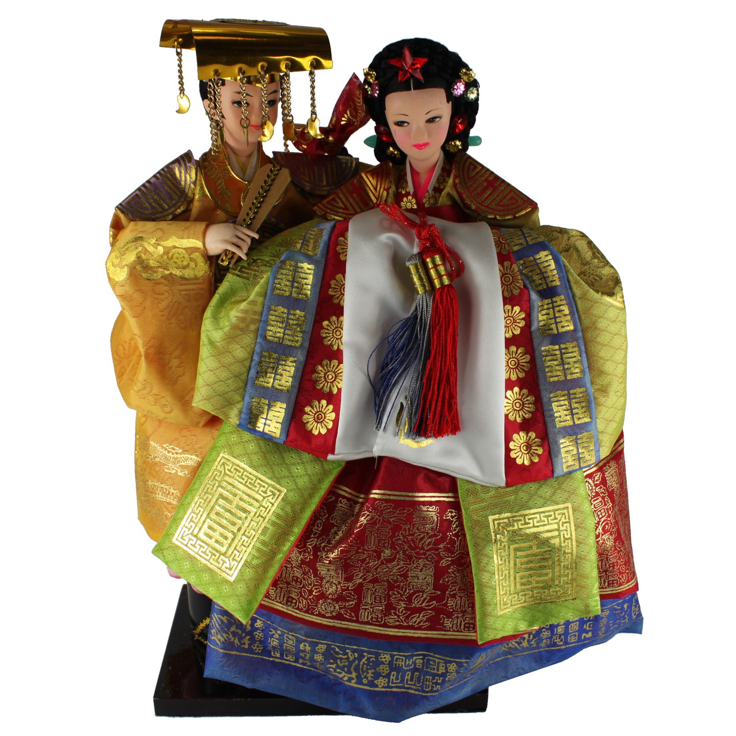 3150 - 14" Man and Woman Doll - |X-66|