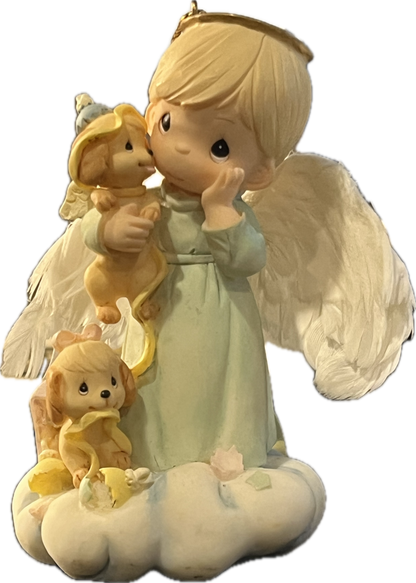 31538 - Precious Moments Life's Little Lessons - Love Is Unconditional Ornament - 68834 |H-29|