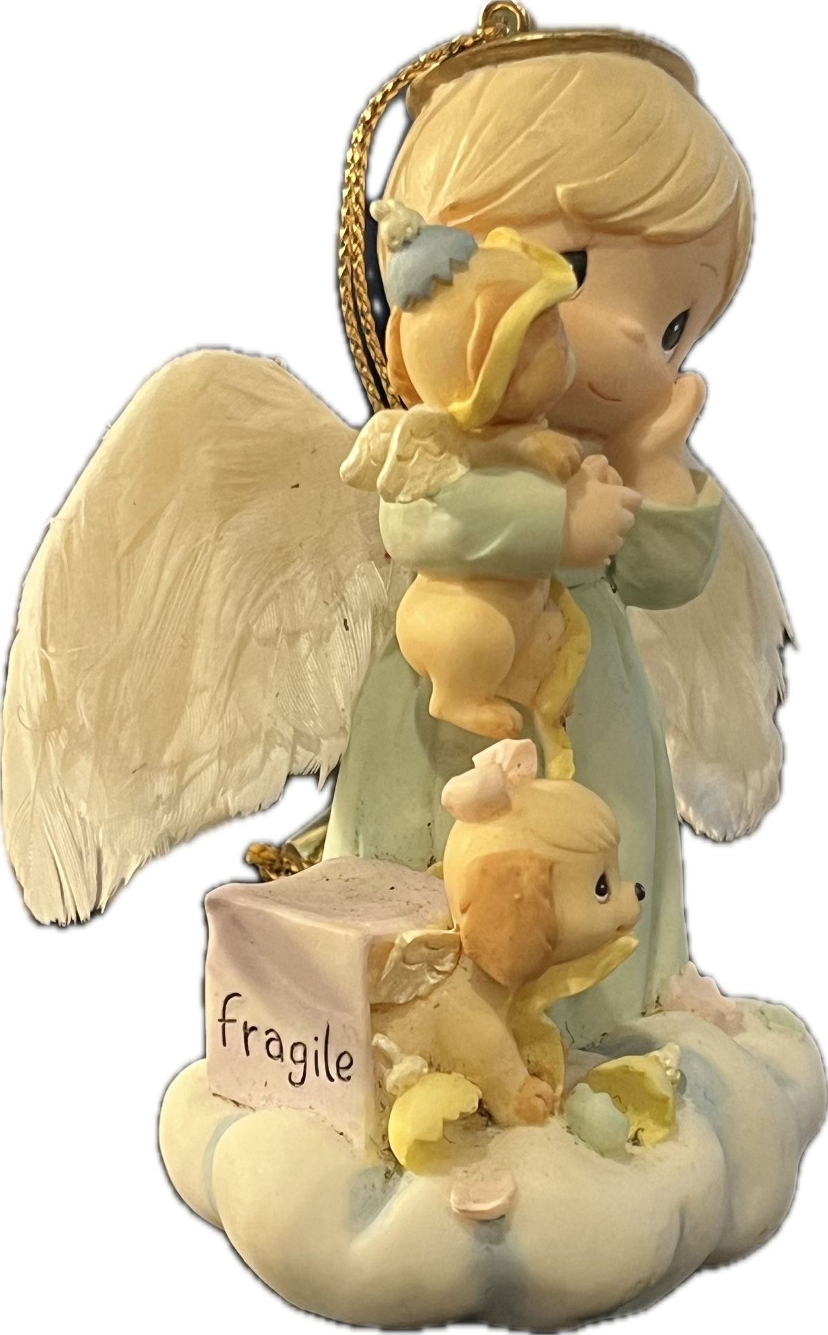 31538 - Precious Moments Life's Little Lessons - Love Is Unconditional Ornament - 68834 |H-29|