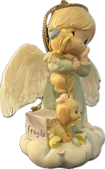 31538 - Precious Moments Life's Little Lessons - Love Is Unconditional Ornament - 68834 |H-29|