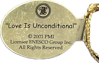 31538 - Precious Moments Life's Little Lessons - Love Is Unconditional Ornament - 68834 |H-29|