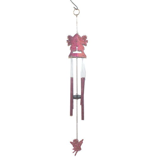 31662 - 20" Metal Pink Fairy Laser Windchime |TBD|