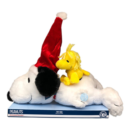 31691 - Animated Snoopy 14" Plush w/ Woodstock |Pod 2-35|