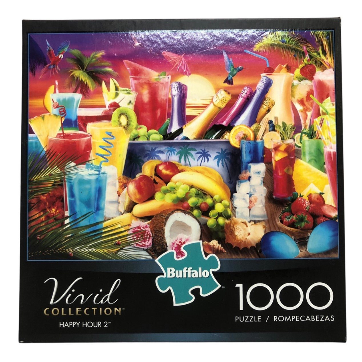 31823 - Happy Hour 2 1000 Pc Used Jigsaw Puzzle |GR-18|