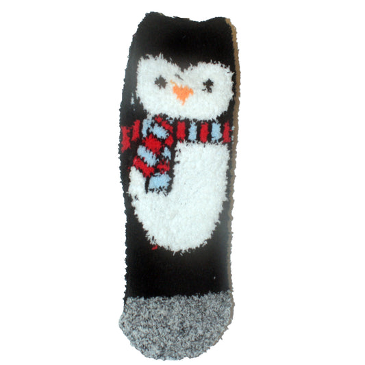 31852 - Adorable Christmas Themed Penguin Design Super Soft Comfortable Socks |Pod 2-51|