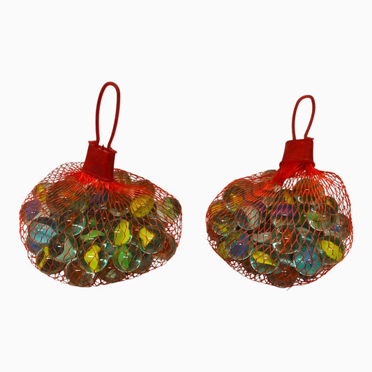 3186 - Colorful Glass Marbles Sets With Shooter |17-26|