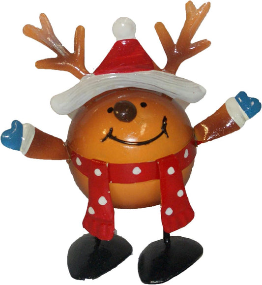 31871 - 4.5" Metal Reindeer Decor - [Pod 2-15]