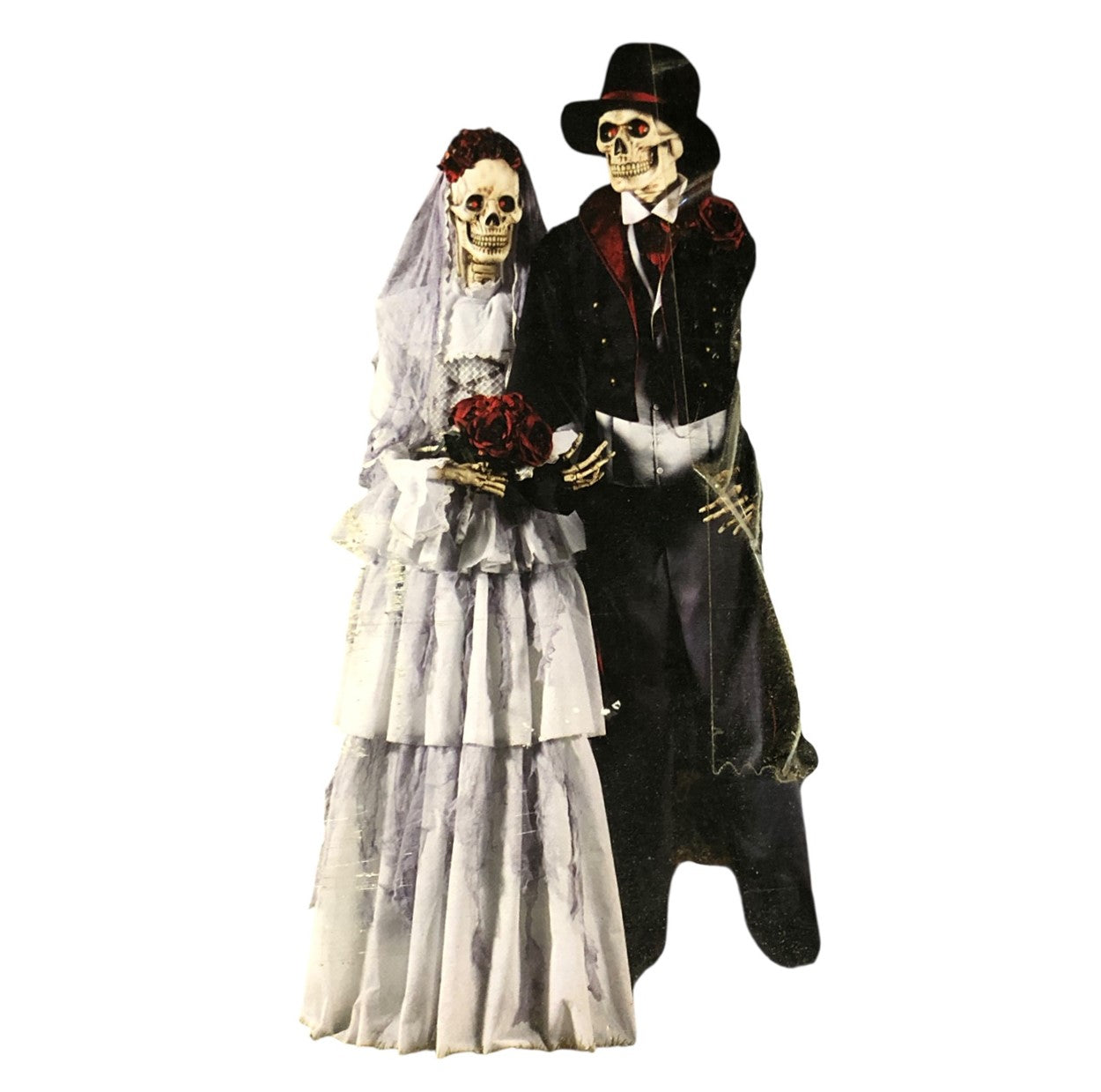 31952 - Lighted Animated Skeleton Couple