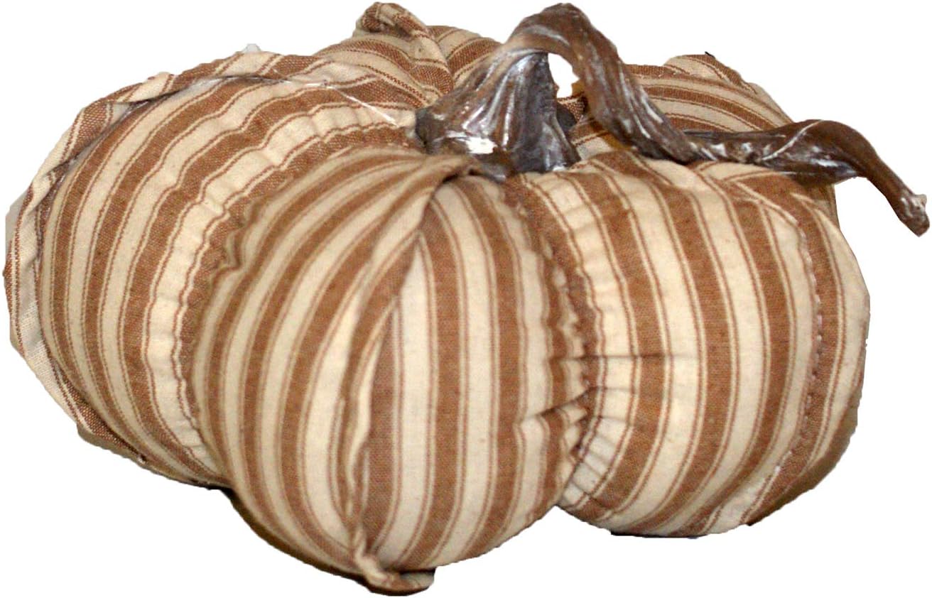 31966 - 6" Tan Stripe Pumpkin - [Pod 1-13]