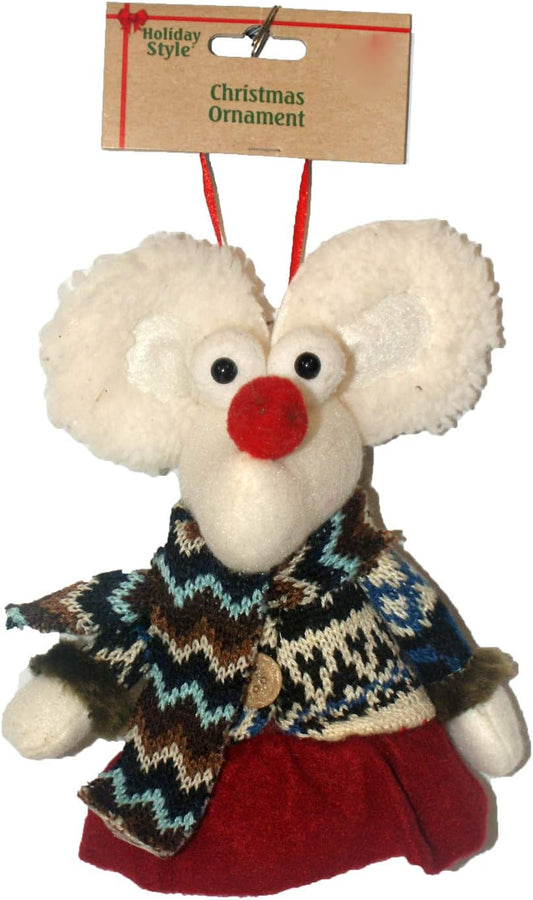 31969 - Christmas Mouse Ornament No Le - [Pod 2-12]