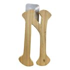 31984 - Premium Wooden Letter N Wall Decor Accent, 6 Inches Tall for Home |3-22|