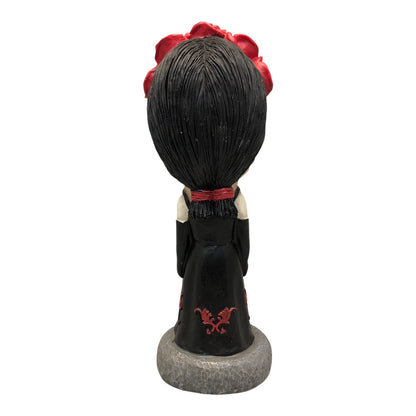 31995 - Day of the Dead Lady Big Head Skull Halloween |Pod 1-2|