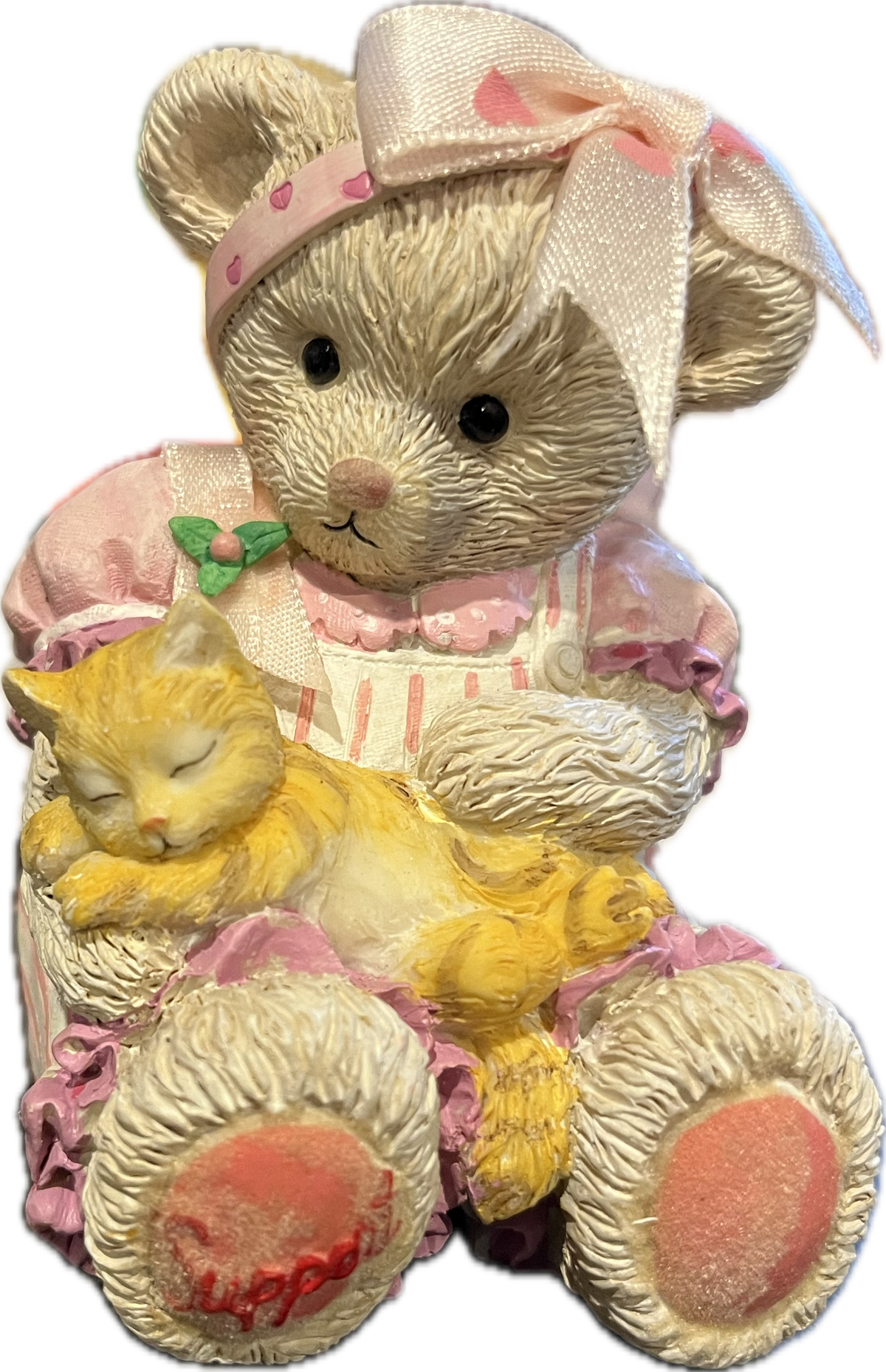 32037 - Promise Bears Collection “Support #2663” With A Cat - |H-30|