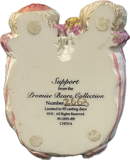 32037 - Promise Bears Collection “Support #2663” With A Cat - |H-30|