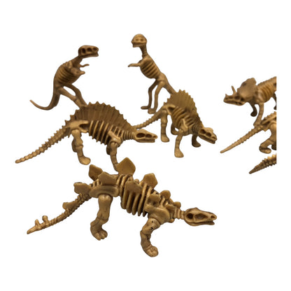 32046 - Mini Dinosaur Skeletons Set of 12 Pieces |Pod 1-2|