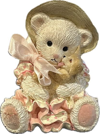 32076 - Promise Bears Collection “Caring #2528” Holding A Puppy - |H-30|