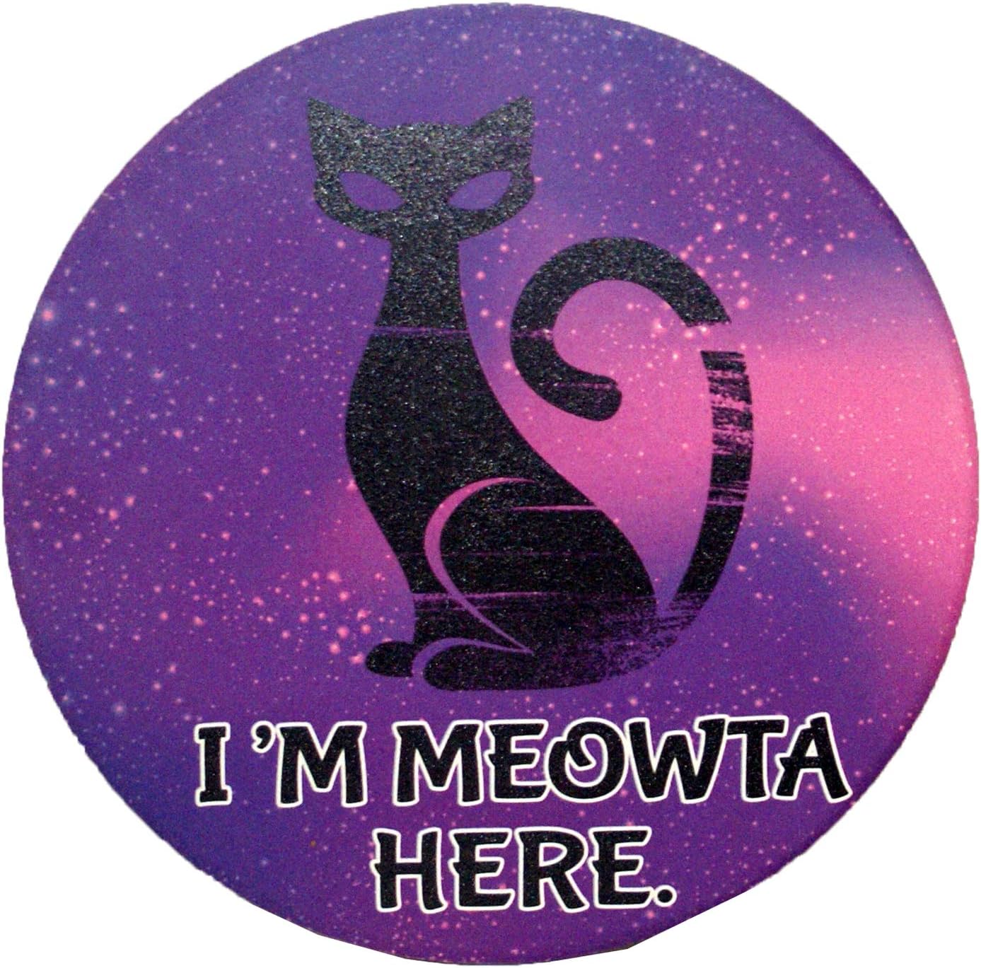 32100 - I'm Meowata Here Cat Coaster - [Pod 2-14]