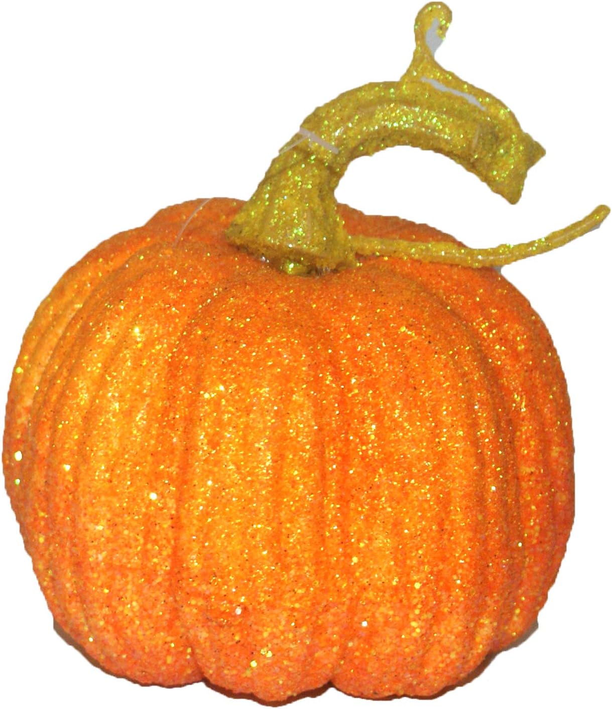 32108- Orange Glitter Halloween Pumpkin - [Pod 1-13]