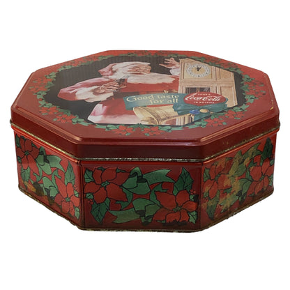 3210 - Coke Octagonal Cookie Tin |19-31|