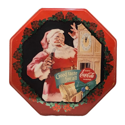 3210 - Coke Octagonal Cookie Tin |19-31|