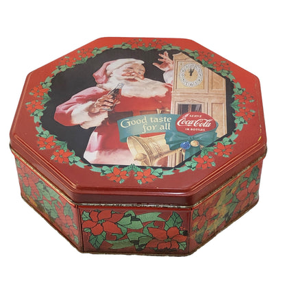 3210 - Coke Octagonal Cookie Tin |19-31|