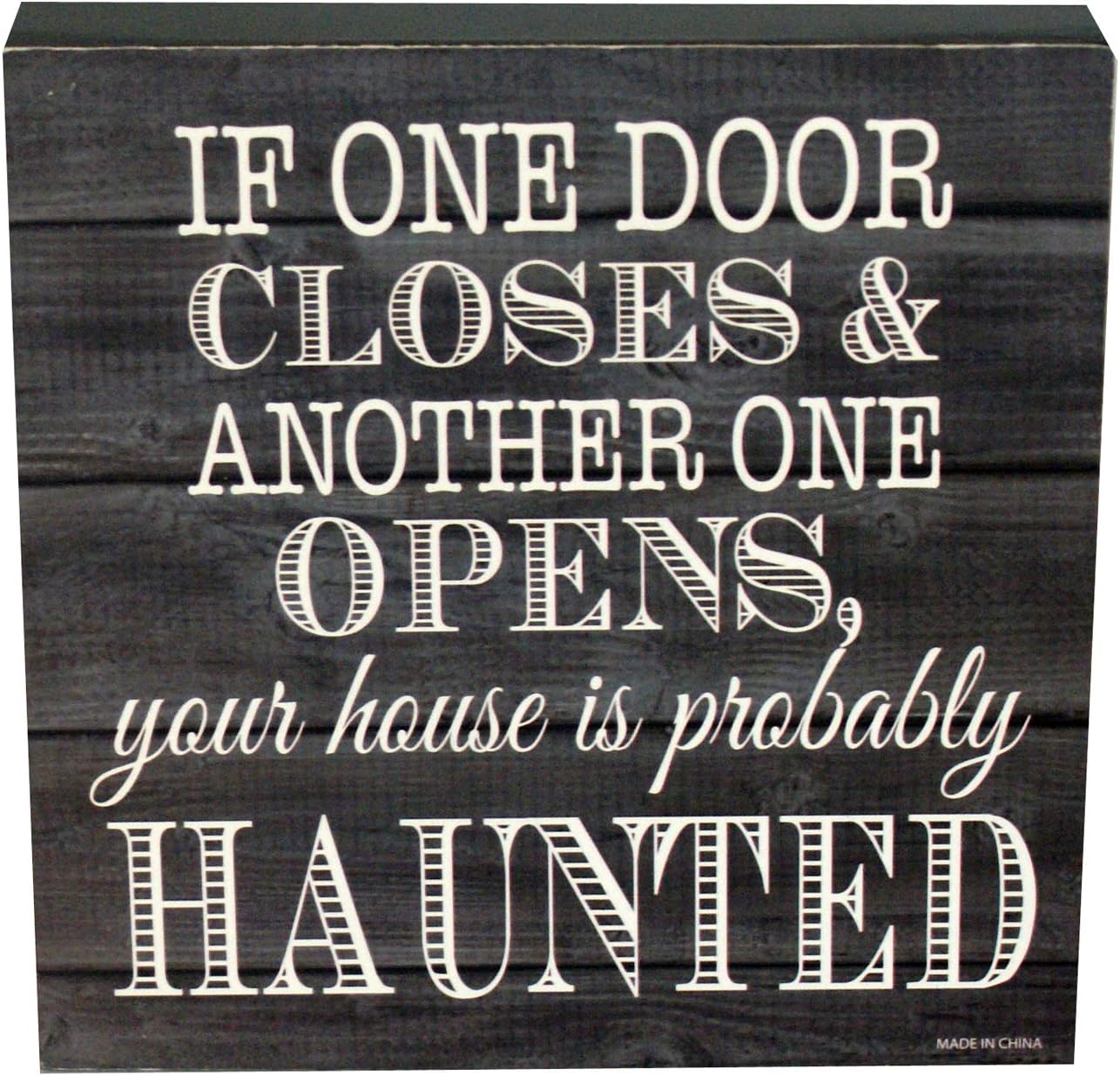 32112 - Haunted House Shadow Box Decor - [Pod 2-60]