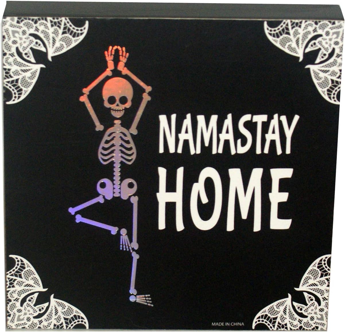 32113 - Namastay Home Shadow Box Sign - [Pod 2-60]