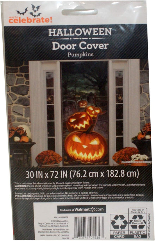 32143 - Spooky Pumpkins Door Cover 30" - |Pod 2-14|