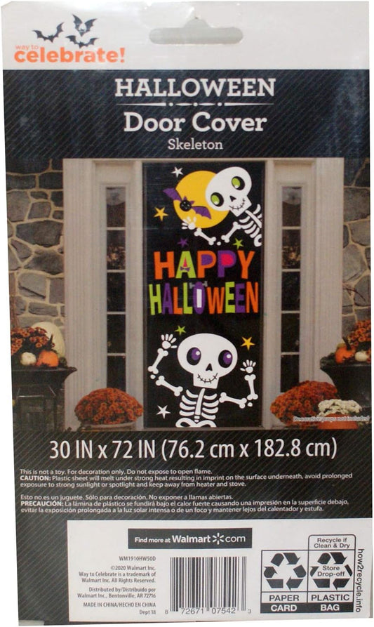 32149 - Skeleton Happy Halloween Door - [Pod 2-14]