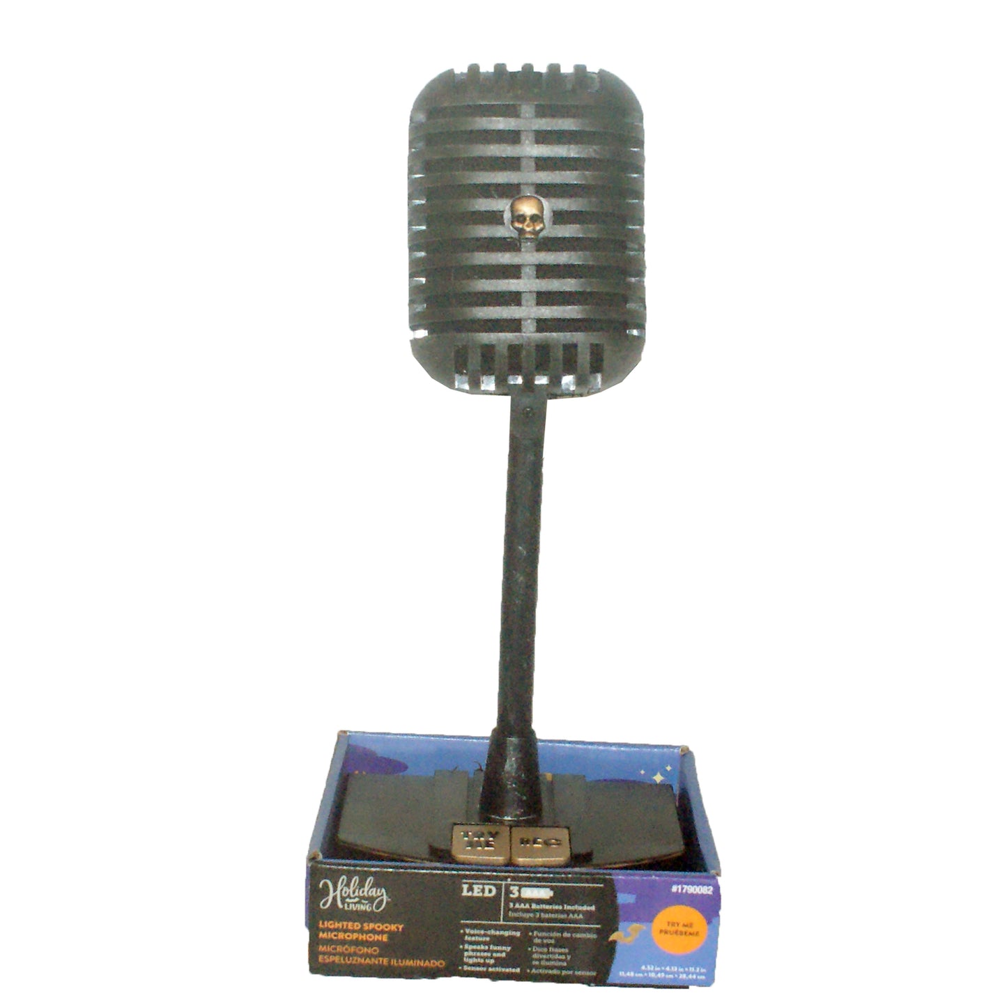3217 - Festive Spooky Lighted Microphone for Halloween Parties |Pod 1-32|