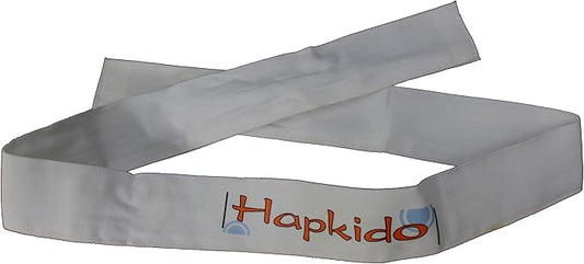 3218 - Headband Hapkido White - |S-1|