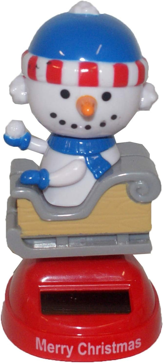 32203 - Snowman on Sled Bobble - [R-75]